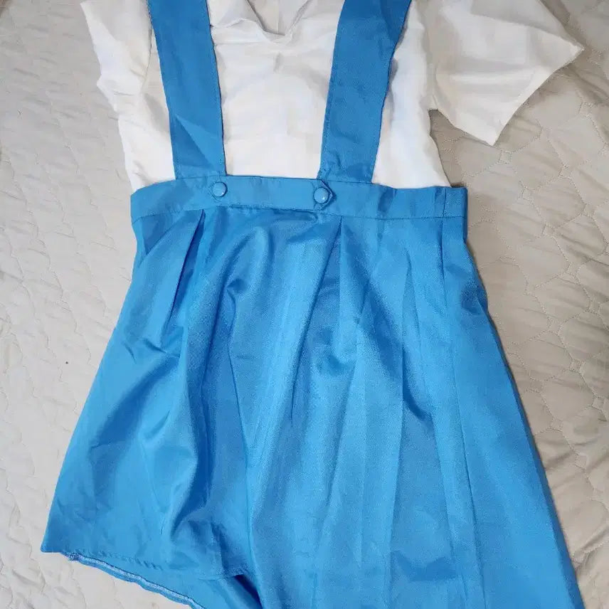 [SOLD OUT] 에반게리온 아야나미 레이 교복 졸업사진 졸사 컨셉 코스프레 대여 L-XL