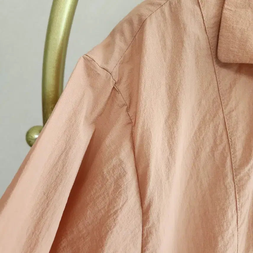 [BUNJANG] Hansome Latt by T Correl Shirt Long Windbreaker Jacket / 한섬 래트바이트 코랄 셔츠 롱 바람막이 쟈켓
