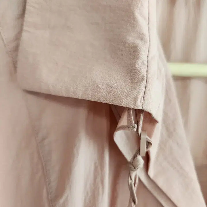[BUNJANG] Hansome Latt by T Correl Shirt Long Windbreaker Jacket / 한섬 래트바이트 코랄 셔츠 롱 바람막이 쟈켓