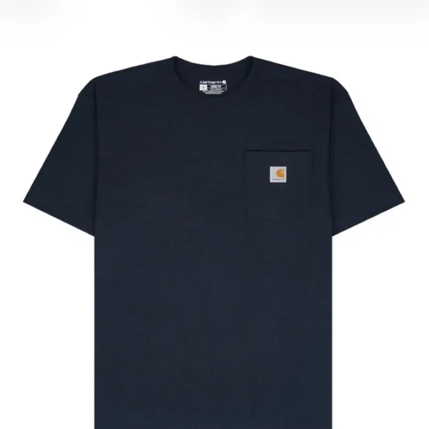 [BUNJANG] Carhartt Pocket T-shirt Navy / 칼하트 포켓 반팔 티셔츠 네이비