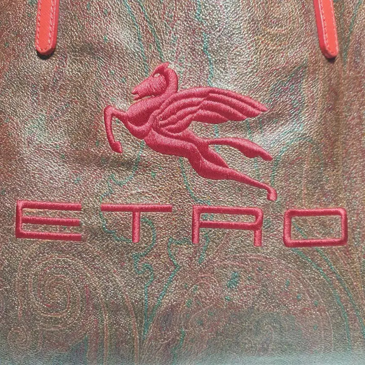 [BUNJANG] Etro Logo Shoulder Bag with Mini Pouch / 정품이고 ㅡ에트로 ㅡ로고백 ㅡ미니파우치 포함