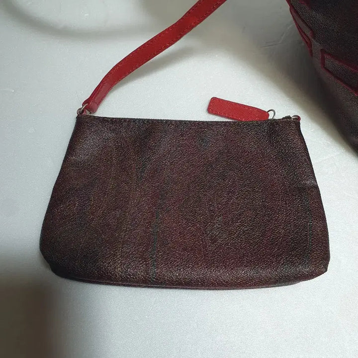 [BUNJANG] Etro Logo Shoulder Bag with Mini Pouch / 정품이고 ㅡ에트로 ㅡ로고백 ㅡ미니파우치 포함