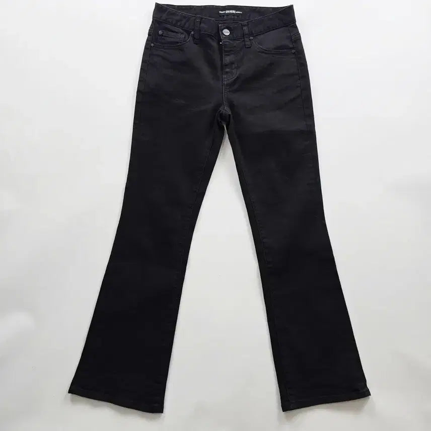 [BUNJANG] GUESS Bootcut Black Denim Jeans Size 25 / 게스 청바지 흑청 부츠컷 스판 데님 사이즈25 R5261