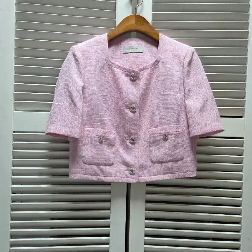 [BUNJANG] Kenneth Lady Tweed Summer Jacket / 케네스레이디 트위드 여름자켓