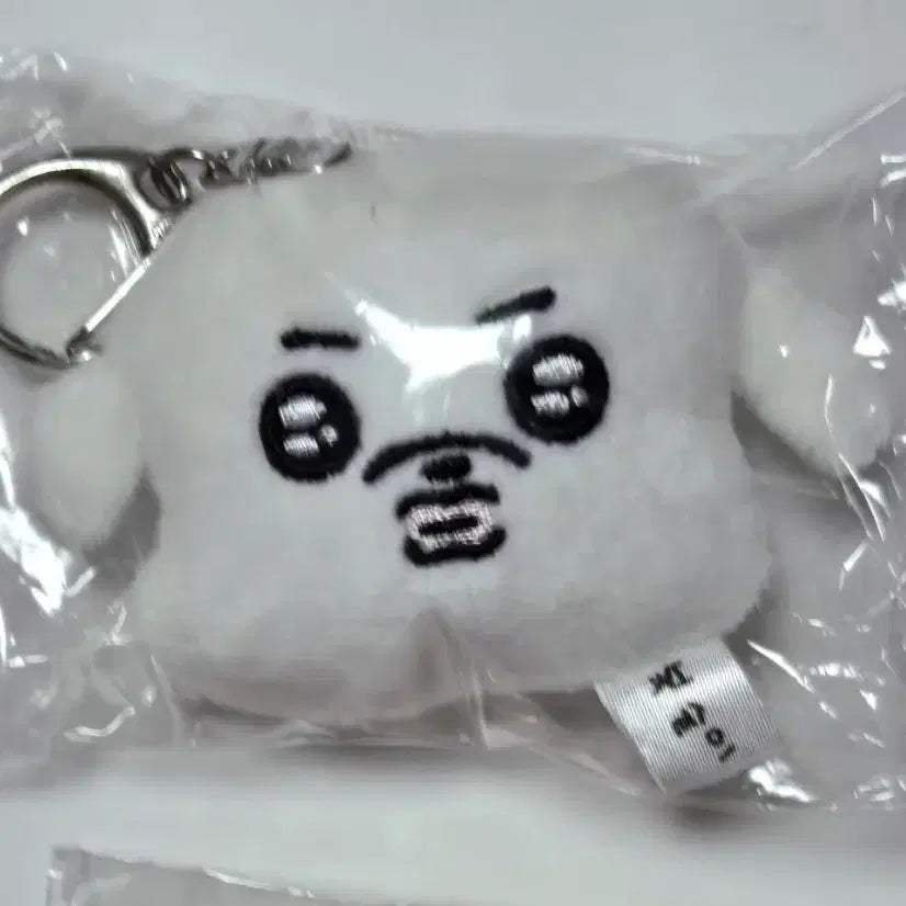 [BUNJANG] Line Friends Boogsle Mini Face Keyring Doll / [미개봉]라인프렌즈 복슬이 가챠 미니 페이스 키링 인형
