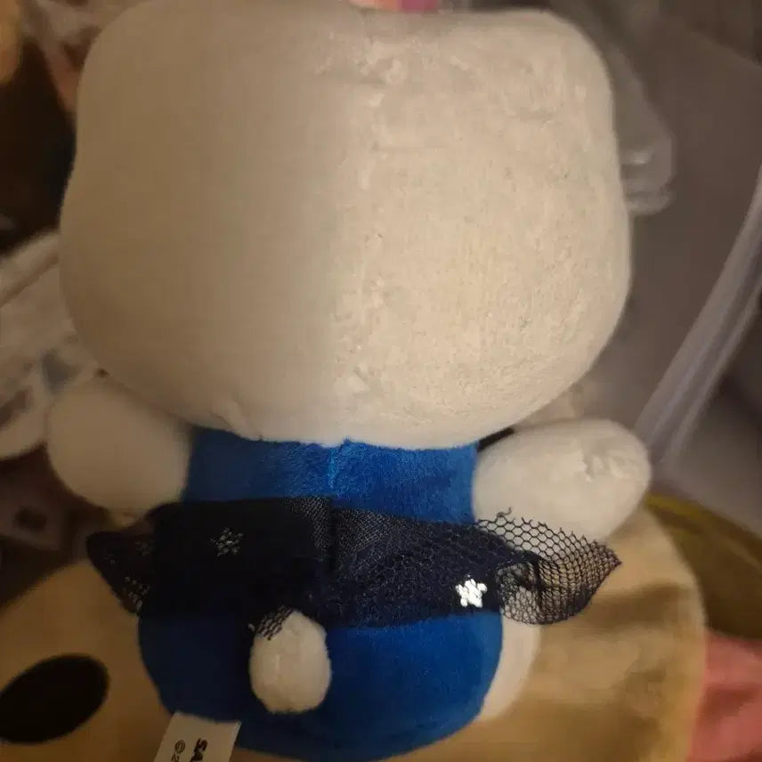 [BUNJANG] Blue Kitty Keyring / 블루 키티 인형키링 팝니다