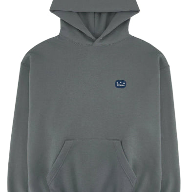 [BUNJANG] IAB Studio Patch Hoodie Gray XXL / (미개봉) 아이앱 스튜디오 아이앱 패치 후디 그레이 XXL
