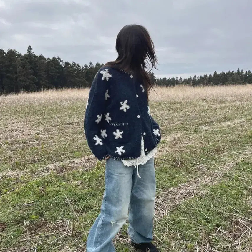[BUNJANG] Kimahop Hoshi Star Wool Cardigan / 새상품)김아홉 호시 스타 울 가디건