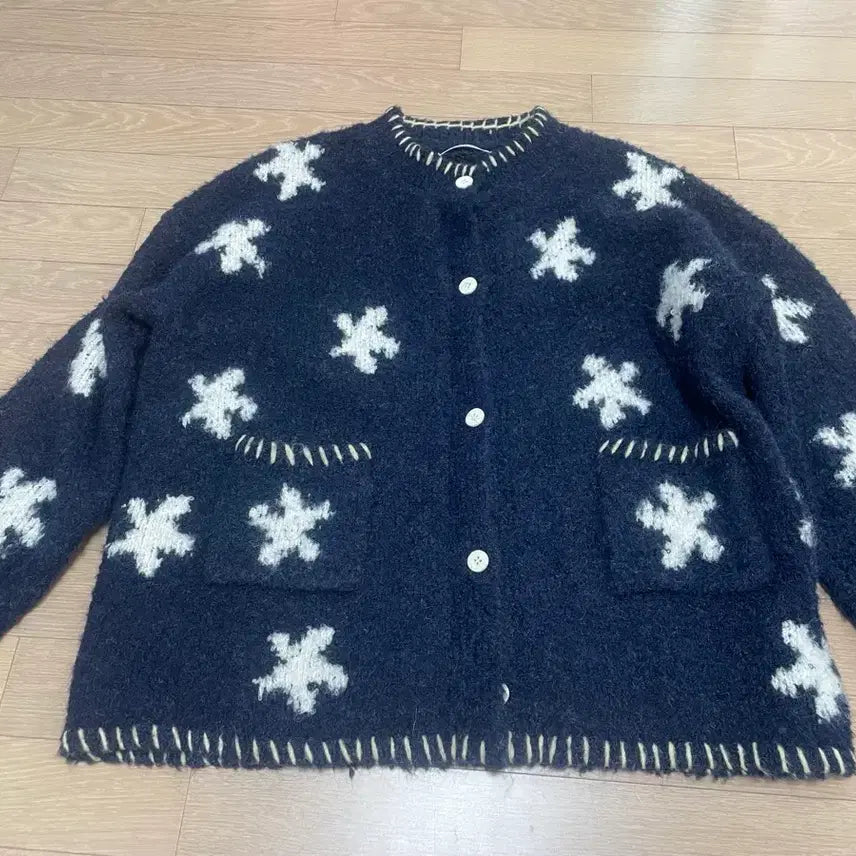 [BUNJANG] Kimahop Hoshi Star Wool Cardigan / 새상품)김아홉 호시 스타 울 가디건