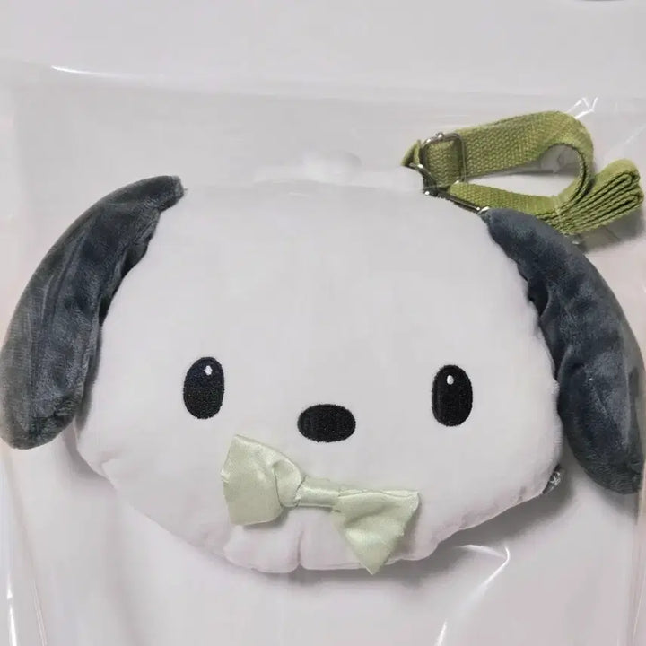[BUNJANG] Sanrio Pochacco Face Crossbody Bag / [새상품]산리오 포차코 얼굴 페이스 크로스백 가방 인형