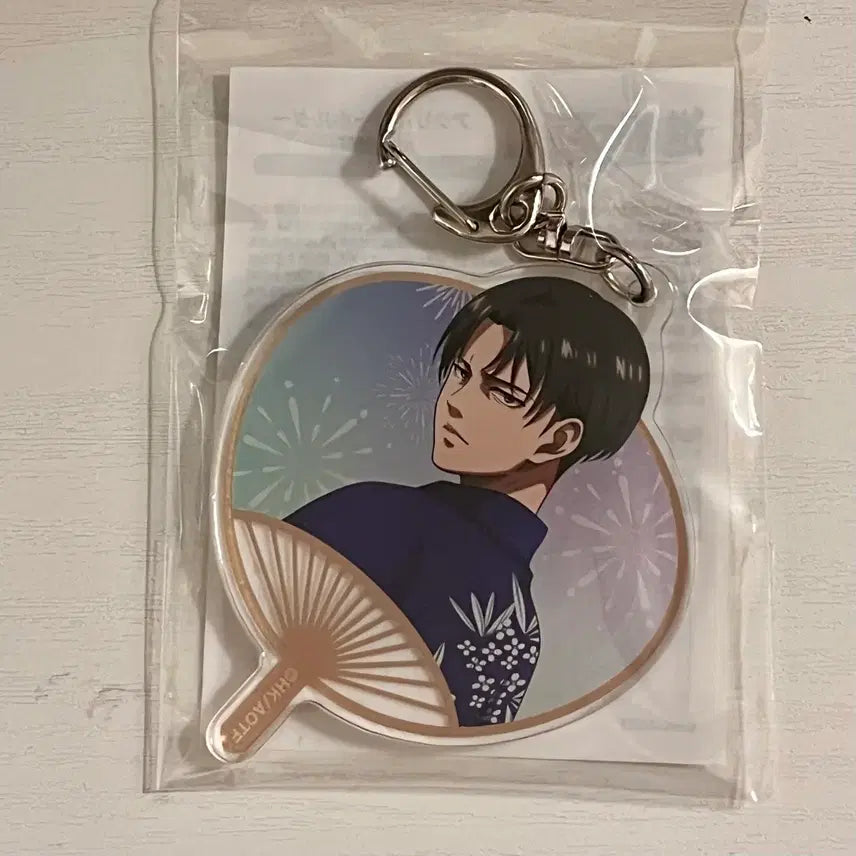 [BUNJANG] Attack on Titan Levi Yukata Acrylic Keyring / 진격거 리바이 유카타 아크릴 키링
