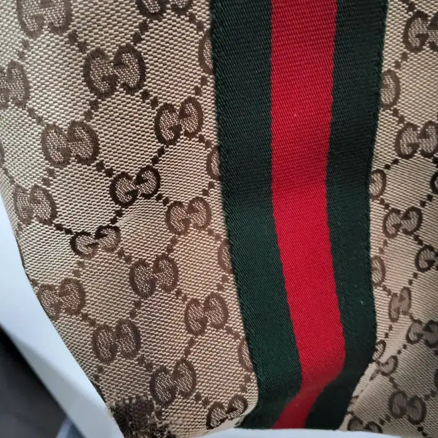 [BUNJANG] Gucci GG Logo Shoulder Tote Bag / 구찌 GG 로고 숄더백 토트백