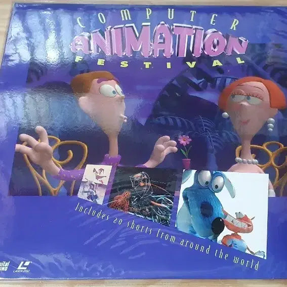 [BUNJANG] Computer Animation Festival Laser Disc / LD ; 컴퓨터 애니메이션 페스티벌 레이저 디스크