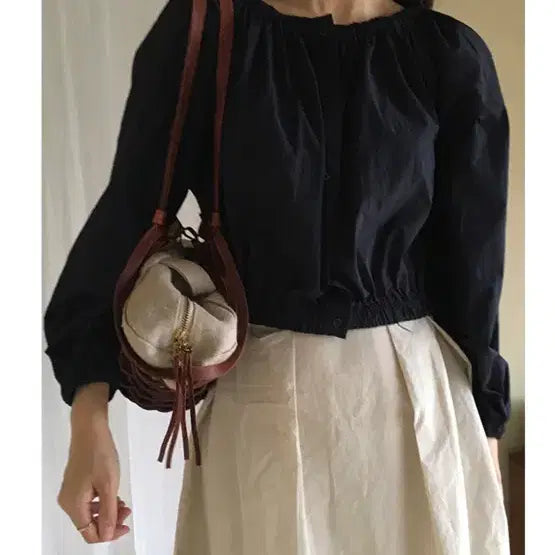 [BUNJANG] Many Many Mode Banding Blouse / 매니매니모드 밴딩블라우스