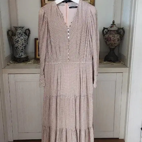 [BUNJANG] Jill Stuart Rayon Long Dress / 질스튜어트 레이온  롱원피스