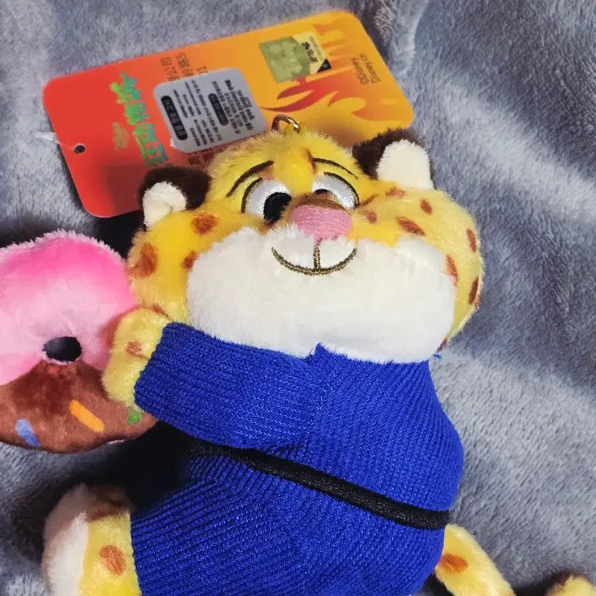[BUNJANG] Zootopia Nick Wilde and Tiger Keychain Set / 주토피아 닉 와일드 / 호랑이 인형키링 세트