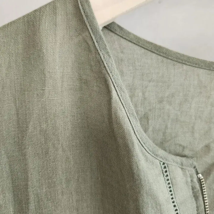 [BUNJANG] List Lace Punching Linen Summer Jacket / 리스트 레이스 펀칭 린넨 여름 쟈켓