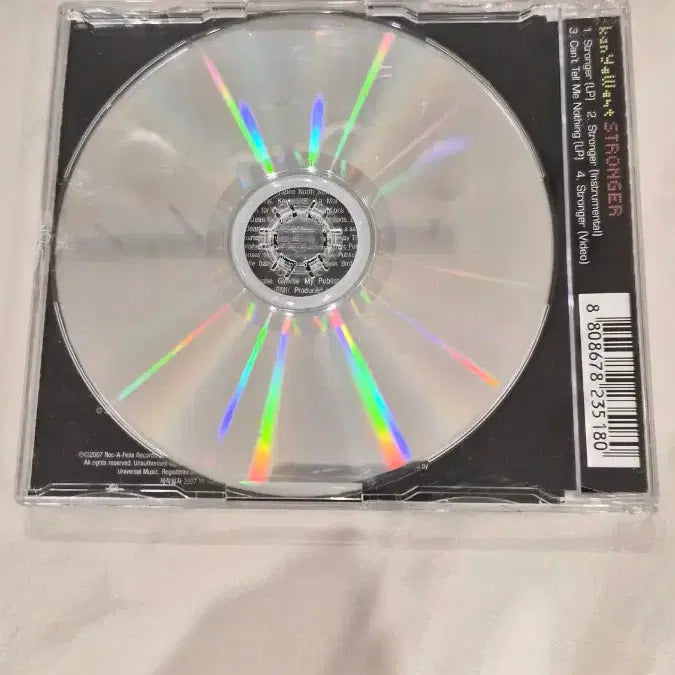 [SOLD OUT] 카니예 웨스트 Stronger CD 싱글