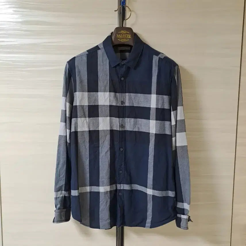 [BUNJANG] Burberry Checkered Shirt / 버버리브릿 체크셔츠