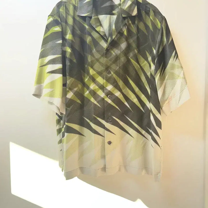 [BUNJANG] Dries Van Noten Pattern Short Sleeve Shirt / 드리스 반 노튼 패턴 반팔 셔츠