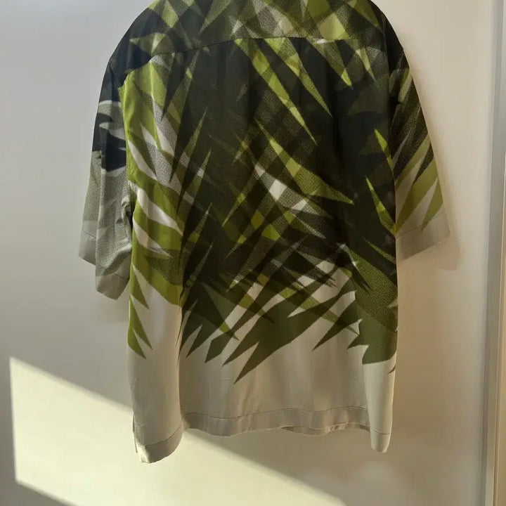 [BUNJANG] Dries Van Noten Pattern Short Sleeve Shirt / 드리스 반 노튼 패턴 반팔 셔츠