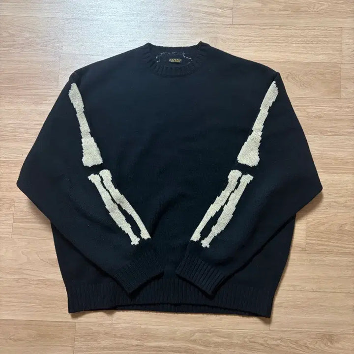 [BUNJANG] Capital Wool Knit Crewneck / (1)캐피탈 울 본 니트 크루넥