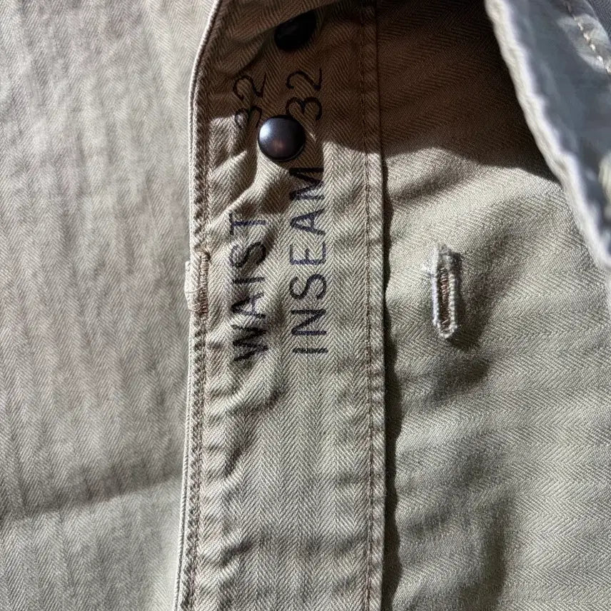 [SOLD OUT] RRL 헤링본 팬츠 브루스터 그린 32-32