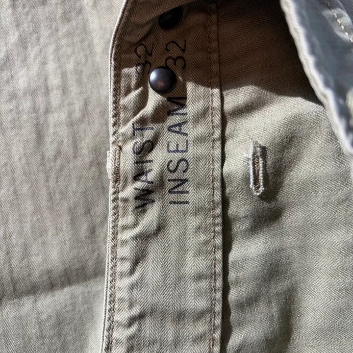 [SOLD OUT] RRL 헤링본 팬츠 브루스터 그린 32-32