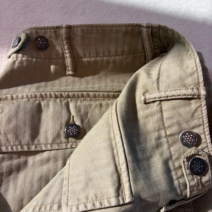 [SOLD OUT] RRL 헤링본 팬츠 브루스터 그린 32-32