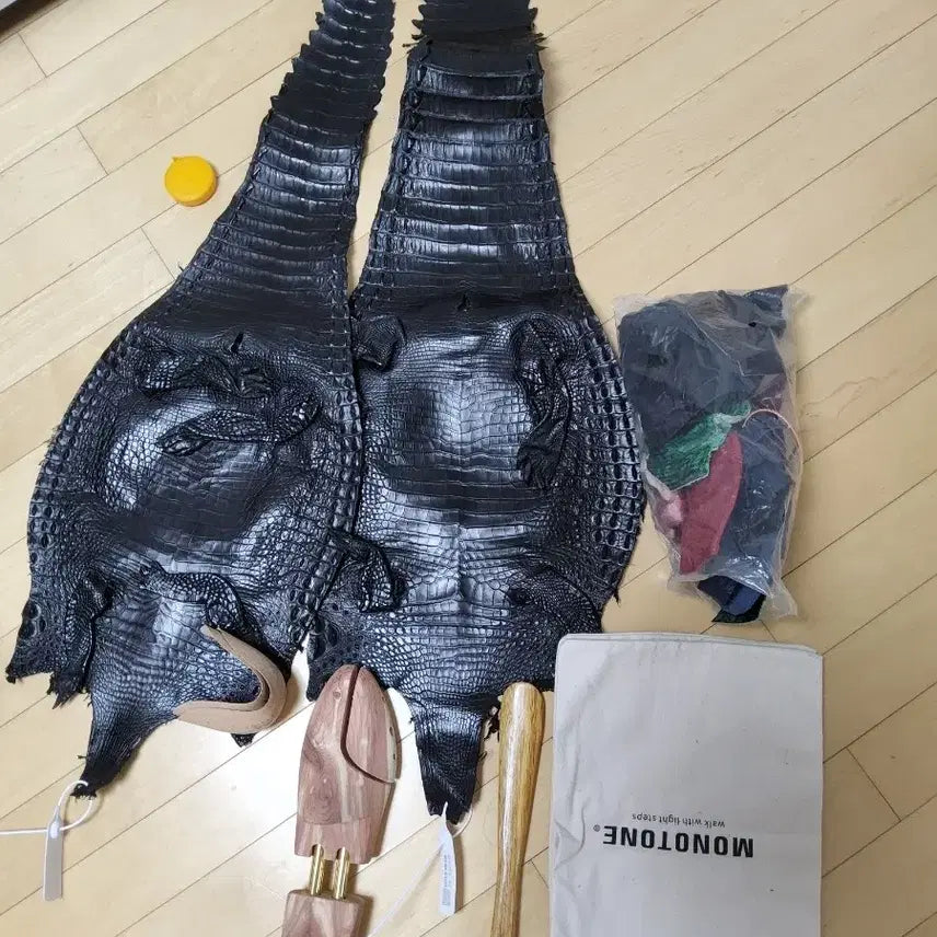 [SOLD OUT] 리얼 악어가죽 H벨트