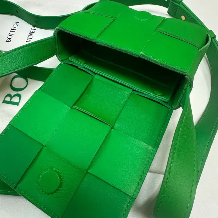 [BUNJANG] Bottega Veneta Cassette Mini Shoulder Bag / 보테가베네타 카세트백 그린