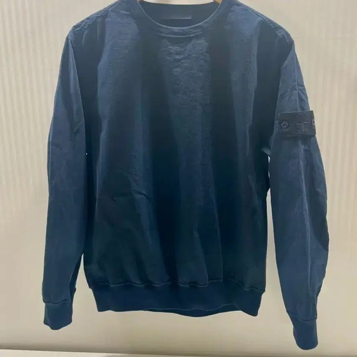 [BUNJANG] Stone Island Ghost Piece Navy M Crewneck / 스톤아일랜드 고스트피스 맨투맨 네이비M
