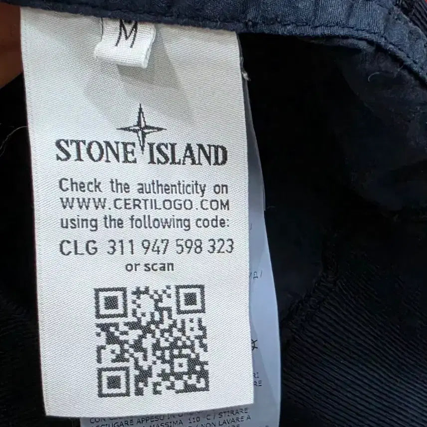 [BUNJANG] Stone Island Ghost Piece Navy M Crewneck / 스톤아일랜드 고스트피스 맨투맨 네이비M