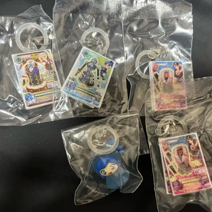[BUNJANG] Aikatsu! Aoi, Marine, Yurika, Soliel Charms Bundle Set / 아이엠스타 아이카츠 메지루시 아오이마린 유리카보라란 솔레이유 이치제네