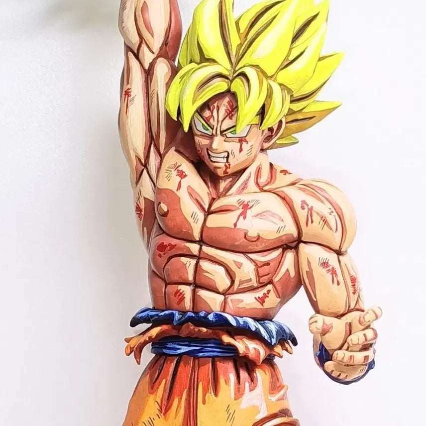 [BUNJANG] Dragon Ball Son Goku Repainted Figure / 드레곤볼 손오공 리페인팅 피규어