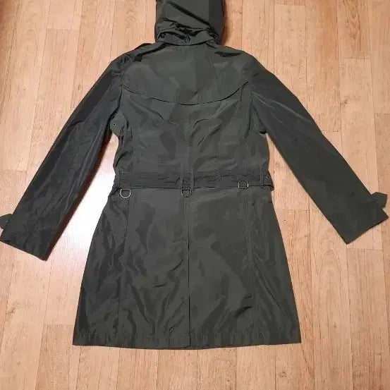 [BUNJANG] Burberry Brit Waterproof Hooded Trench Coat Khaki Size UK10 / 100%정품/새옷수준)버버리 브릿 후드 방수 트렌치코트,카키색,66~77