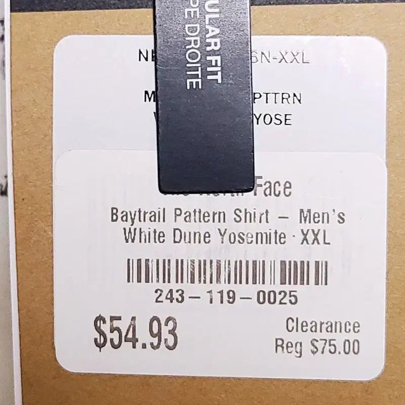 [BUNJANG] The North Face Baitrail Pattern Shirt Men&
