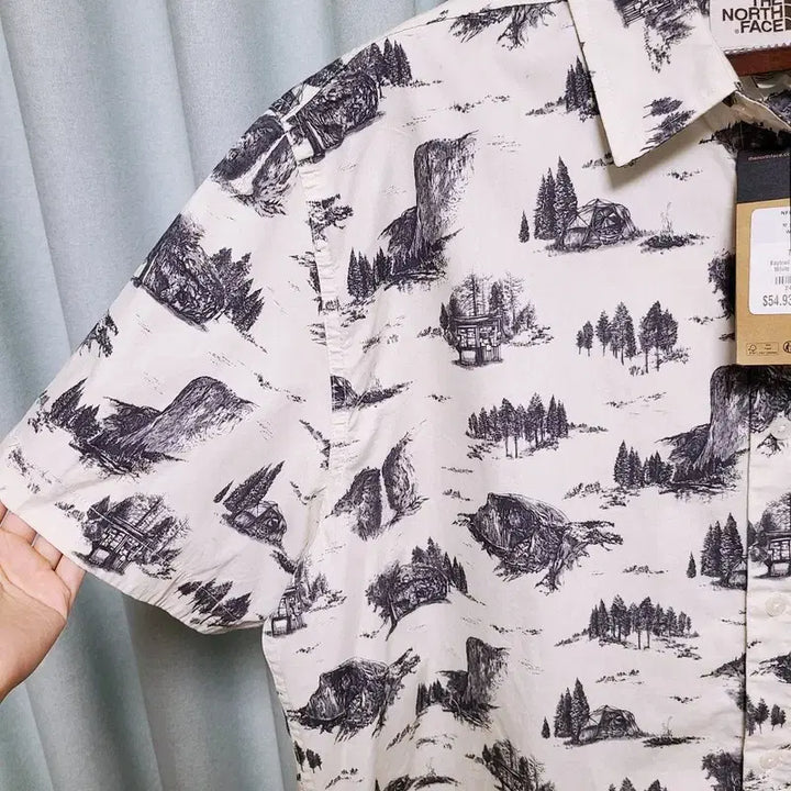 [BUNJANG] The North Face Baitrail Pattern Shirt Men&