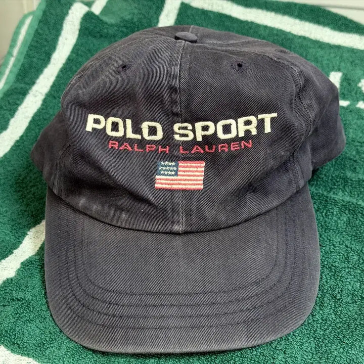 [BUNJANG] Polo Sport Vintage Ball Cap / 폴로스포츠 볼캡 빈티지 made in usa
