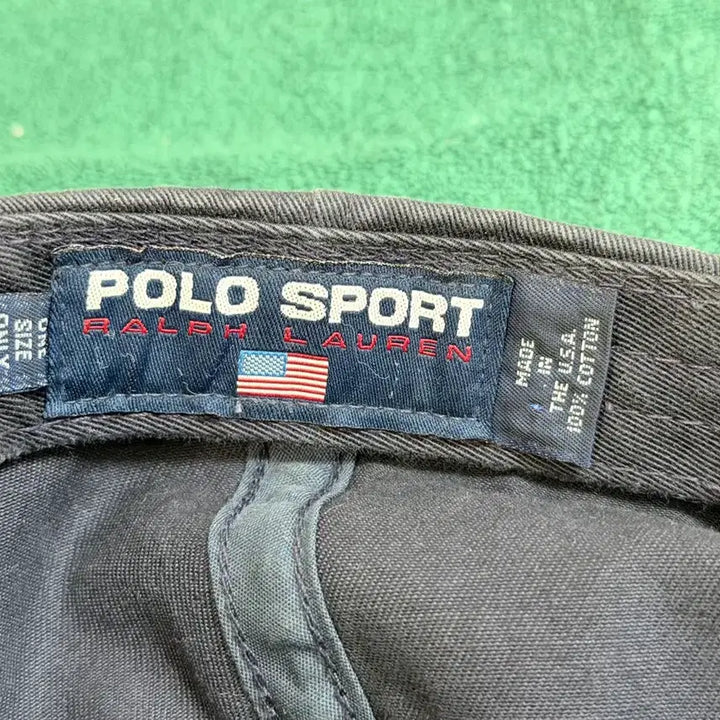 [BUNJANG] Polo Sport Vintage Ball Cap / 폴로스포츠 볼캡 빈티지 made in usa