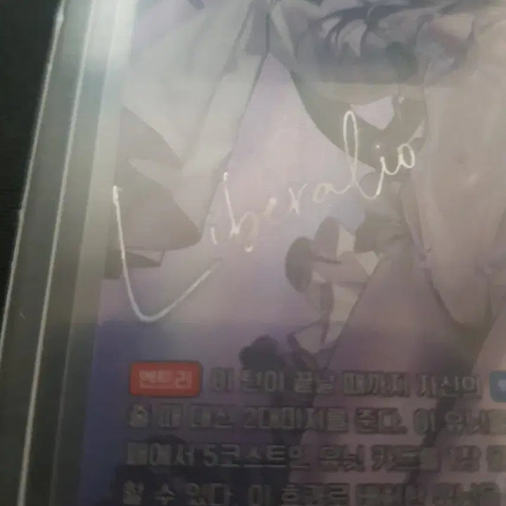 [BUNJANG] Libre Relio Nikke Nibel Arena SPR Autograph Card ST01-013 / 리버렐리오 니케 니벨아레나 SPR 싸인 카드 ST01-013