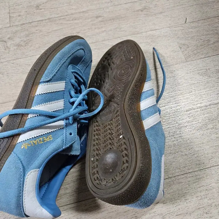 [BUNJANG] Adidas Samba Suede Sky Blue Sneakers / 아디다스 삼바 스웨이드 스카이 블루 운동화