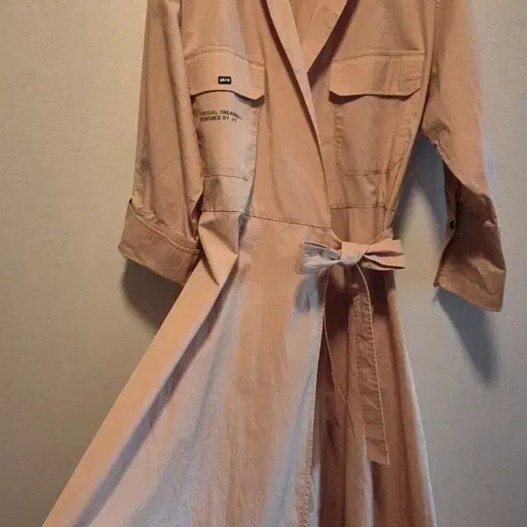 [BUNJANG] Juicy Judy Long Wrap Dress / 쥬시쥬디 랩 스타일 롱 원피스 면100%