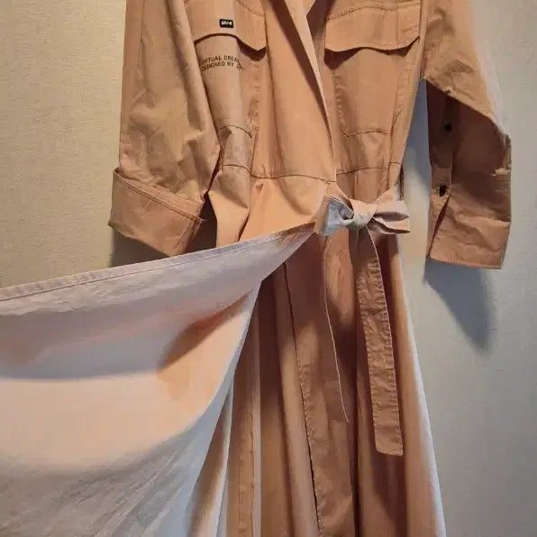 [BUNJANG] Juicy Judy Long Wrap Dress / 쥬시쥬디 랩 스타일 롱 원피스 면100%