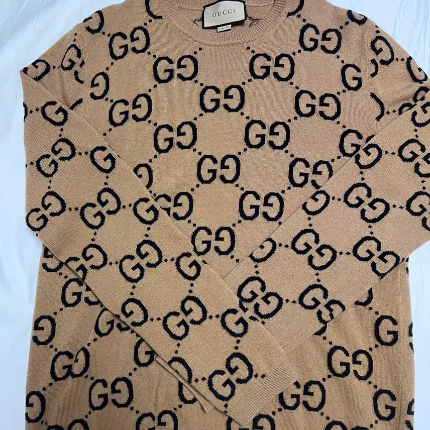 [BUNJANG] Gucci Jacquard Knit Sweater / 구찌 자카드 니트 l
