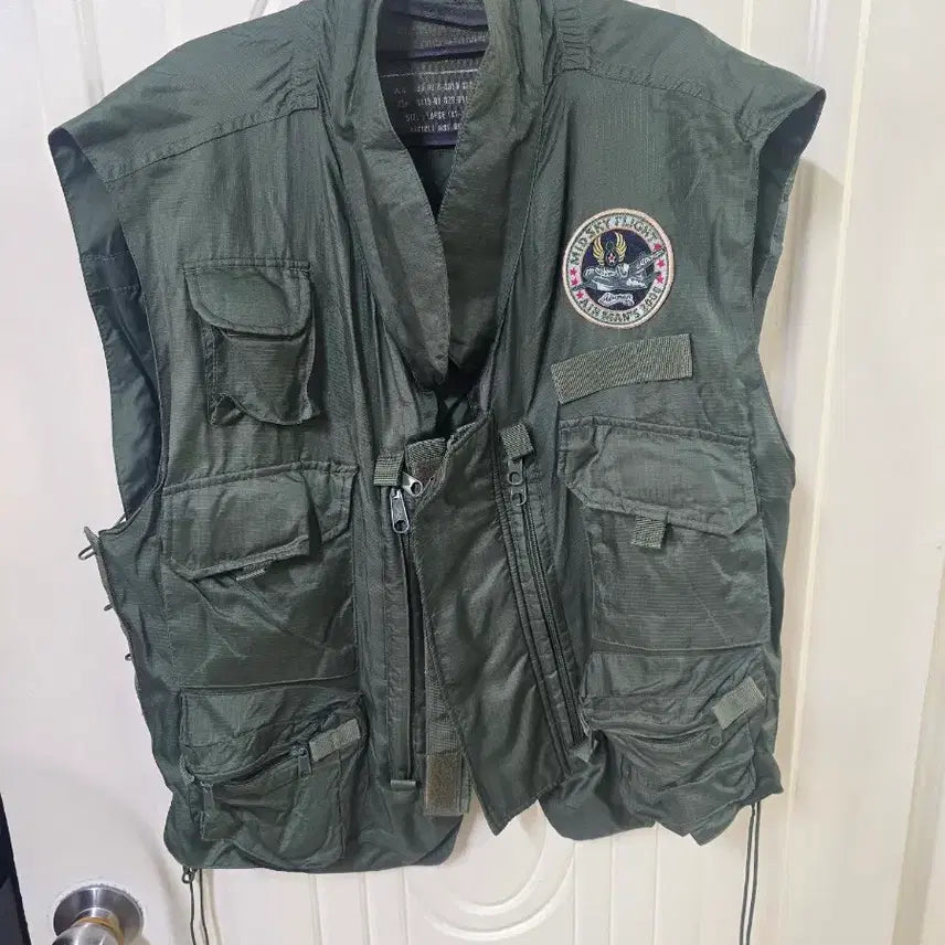[BUNJANG] Military Flight Vest / 수납이 편리한 밀리터리 플라이트 조끼예요