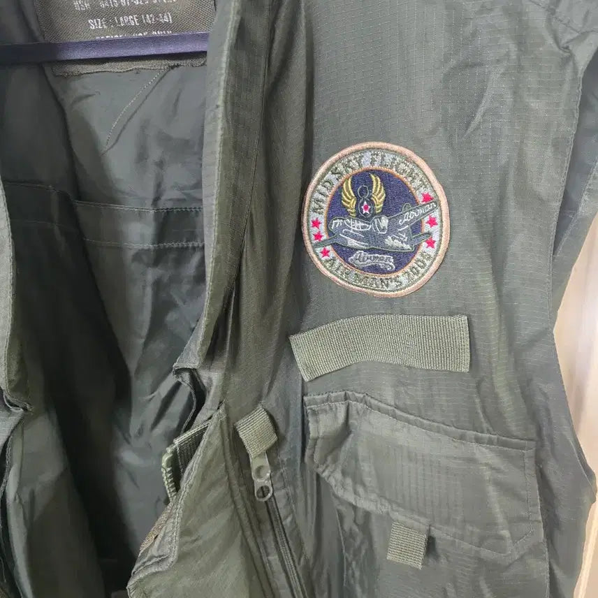 [BUNJANG] Military Flight Vest / 수납이 편리한 밀리터리 플라이트 조끼예요