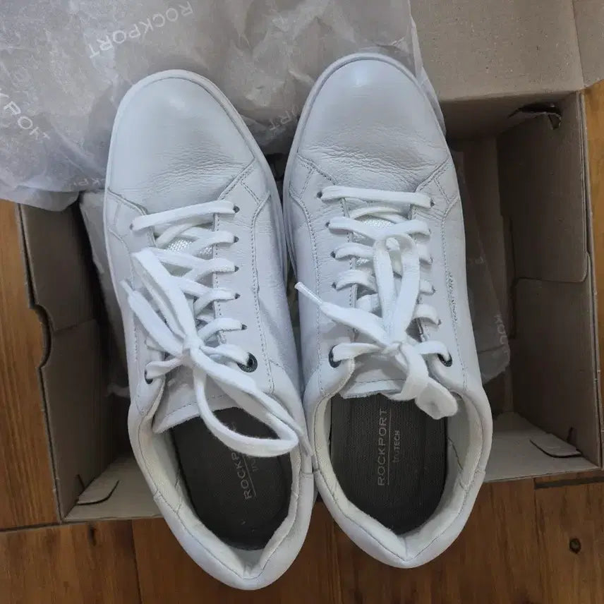 [BUNJANG] Rockport White Sneakers / 락포트 스니커즈