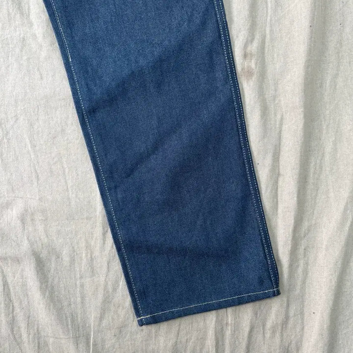 [SOLD OUT] 포터리 논워시드 트위스트 블루 데님팬츠 2