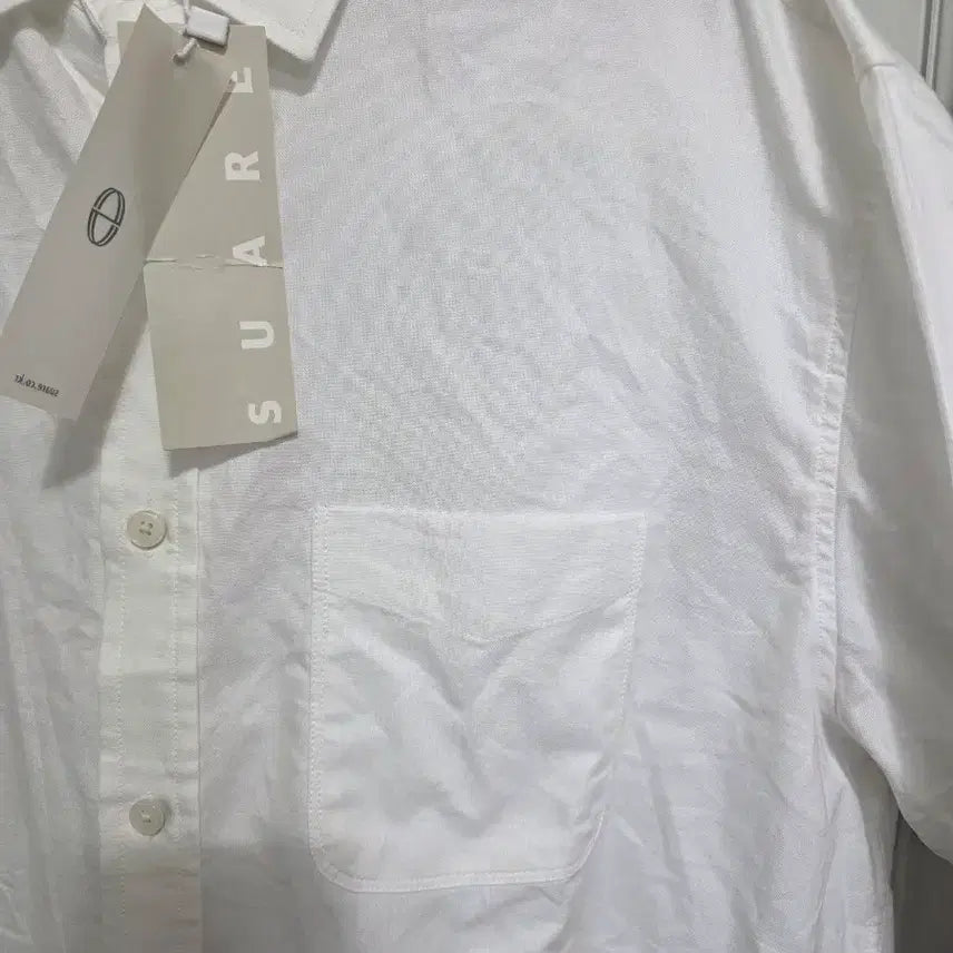[BUNJANG] Suare Oxford Shirt - White L / [새제품] 수아레 화이트 옥스포드 셔츠 L